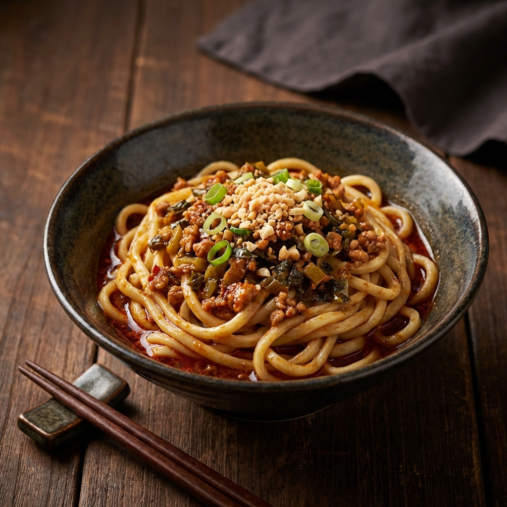 Dan Dan Noodles – Noodles & Rice at Jade Gardens