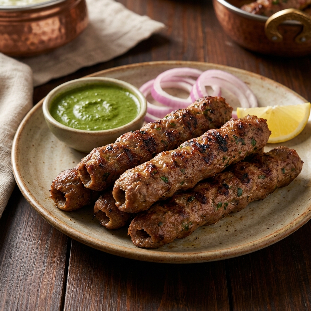 Seekh Kebab – Starters at Zafran House