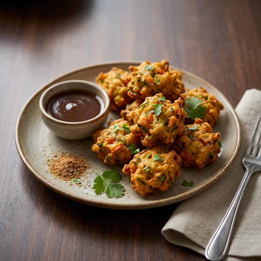 Vegetable Pakora – Starters at Zafran House