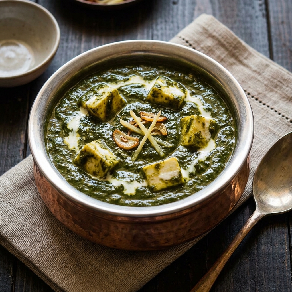 Palak Paneer – Mains at Zafran House