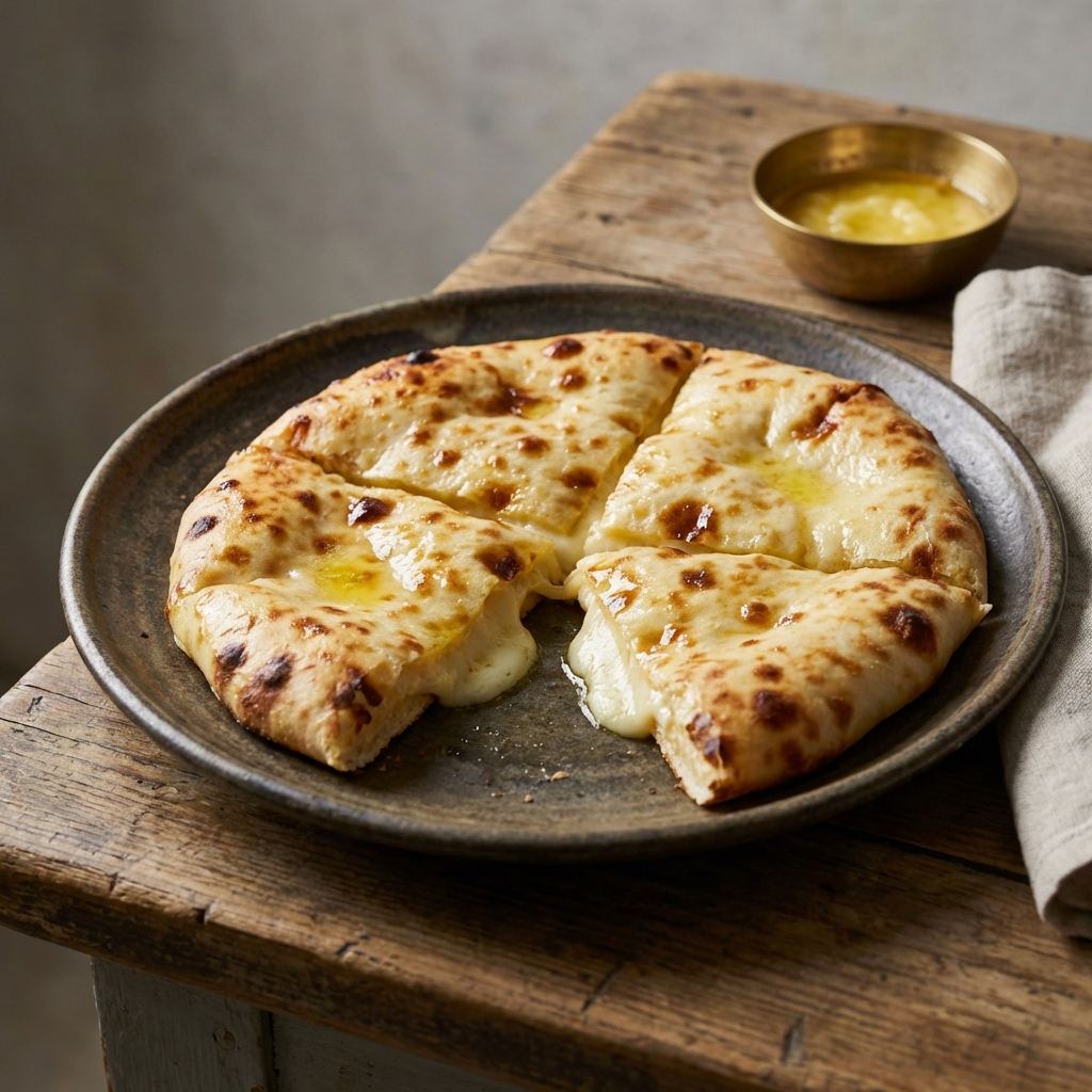 Cheese Naan – Breads at Zafran House
