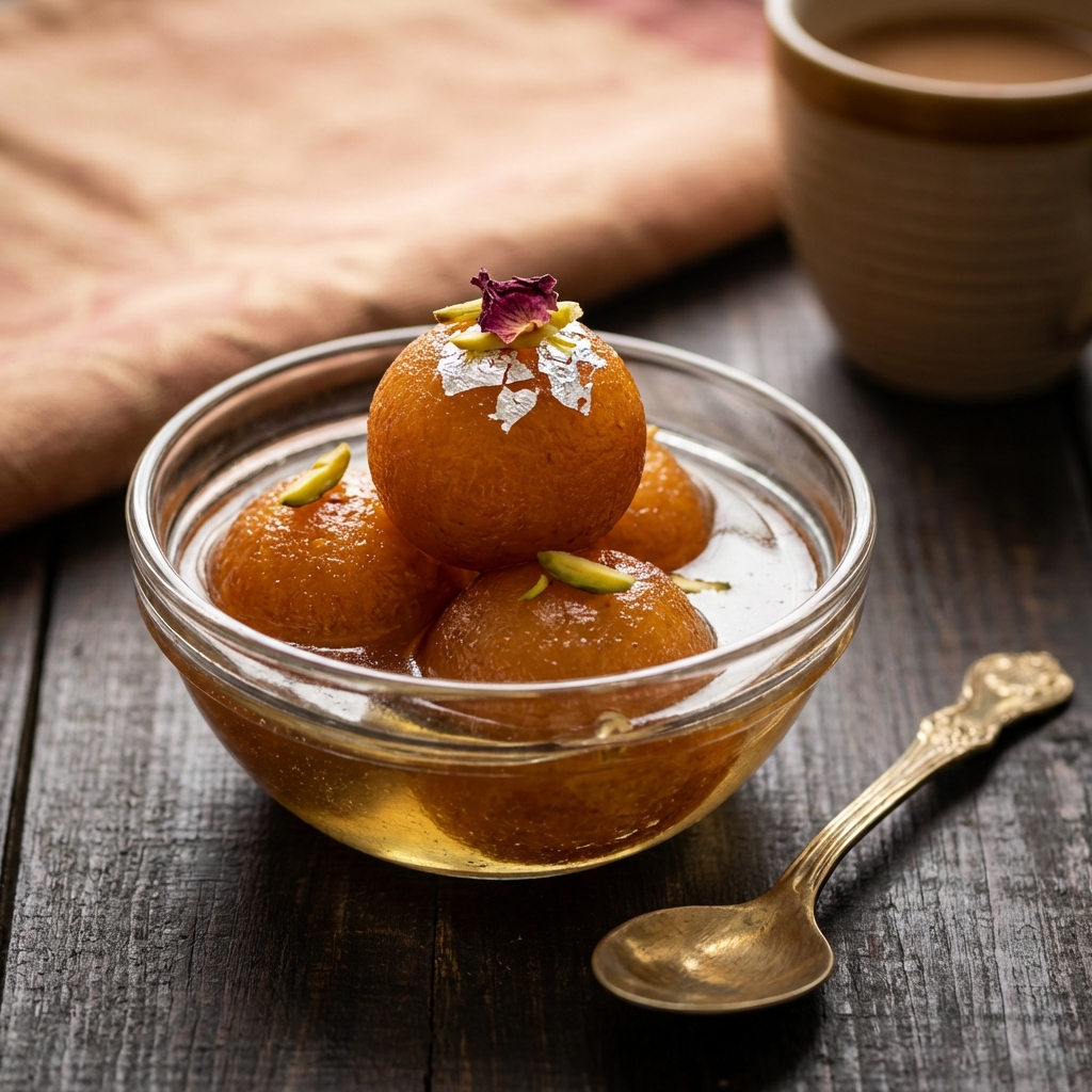 Gulab Jamun – Desserts & Drinks at Zafran House