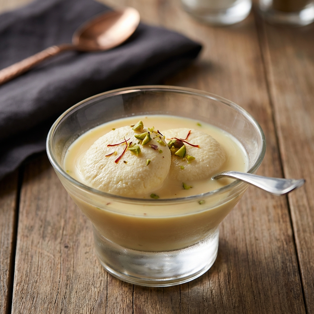 Ras Malai – Desserts & Drinks at Zafran House