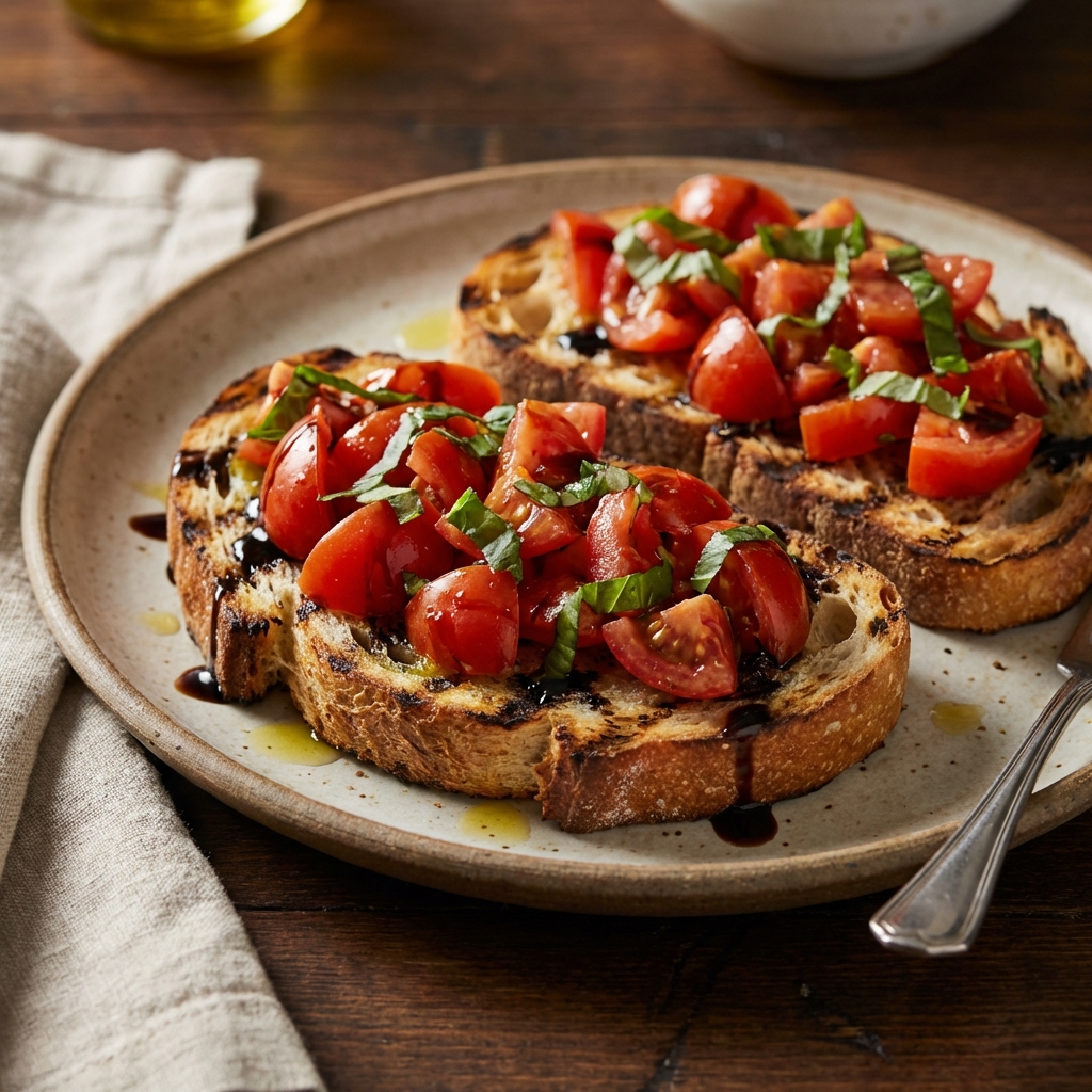 Bruschetta Pomodoro – Antipasti at Vicolo