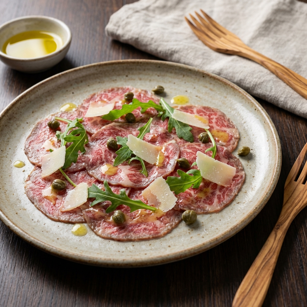 Beef Carpaccio – Antipasti at Vicolo