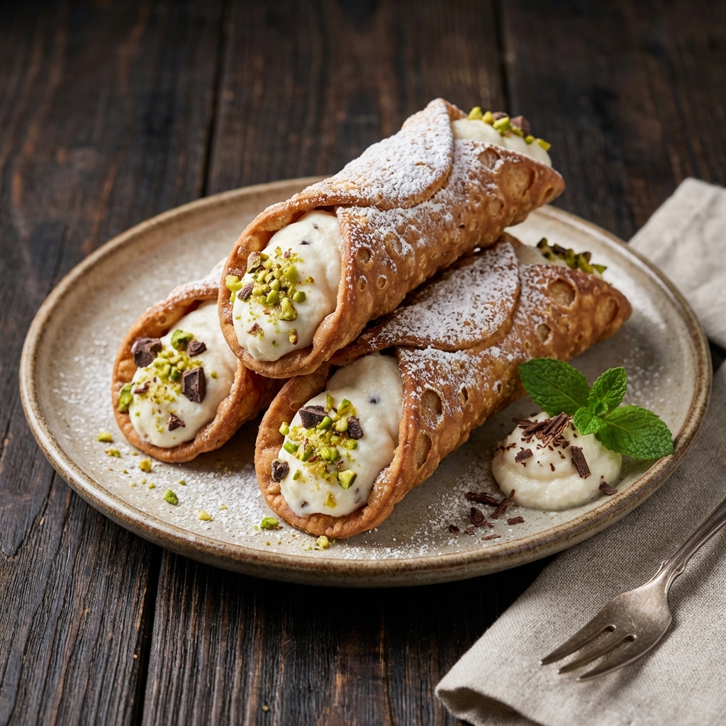 Cannoli Siciliani – Dolci at Vicolo
