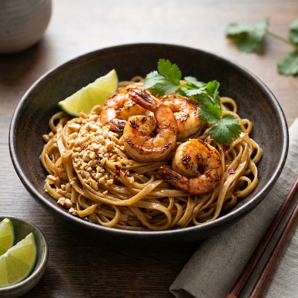 Pad Thai Prawn – Mains at Bamboo & Basil