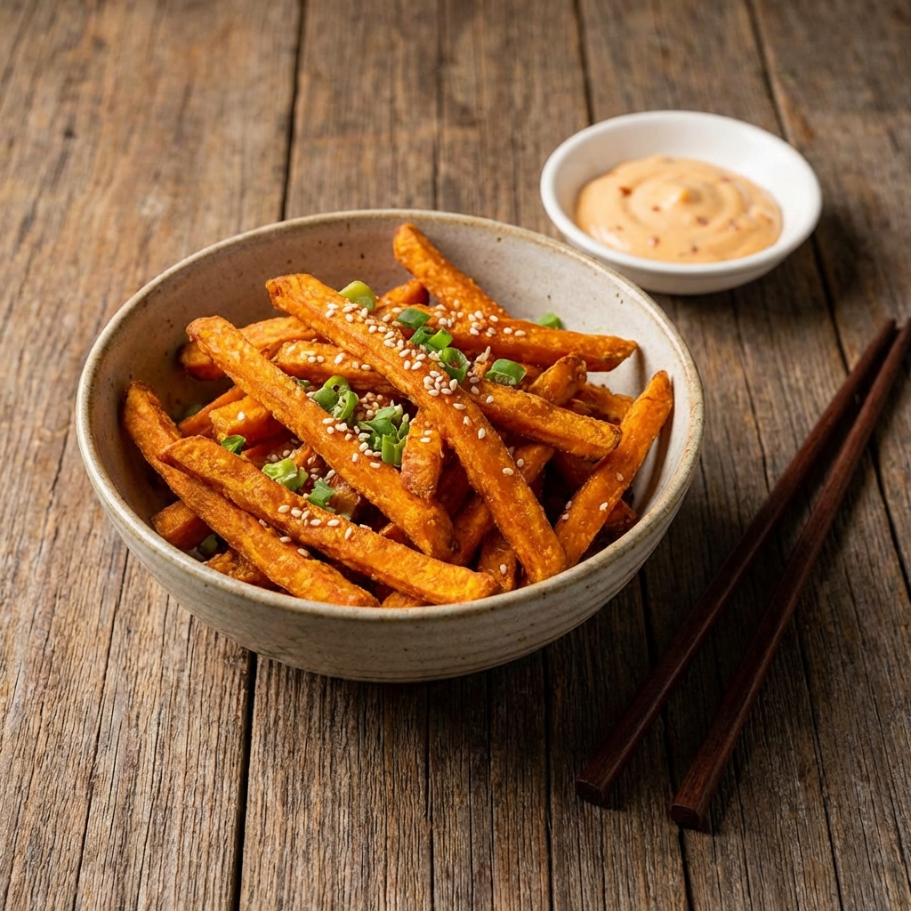 Sweet Potato Fries – Sides at Bamboo & Basil