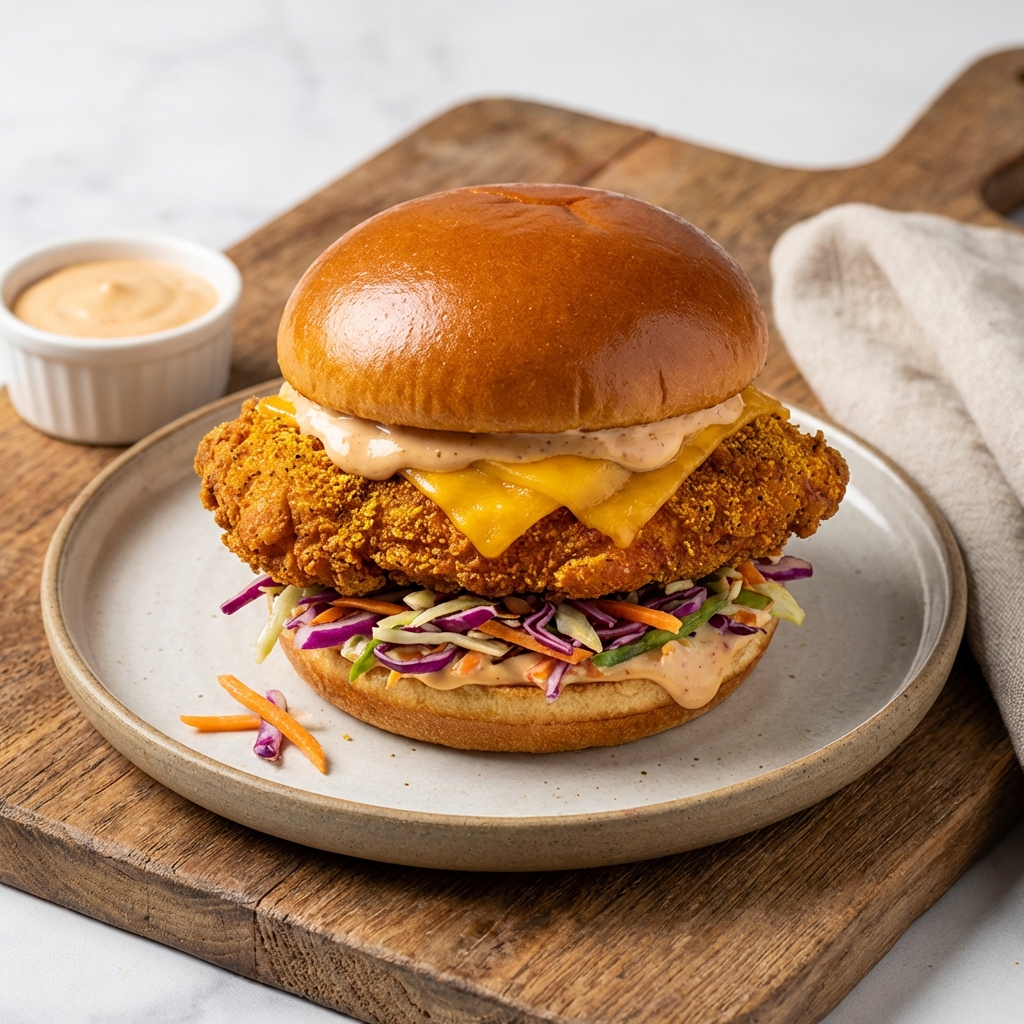 DHF Chicken Burger – Burgers at Dan's Home Food