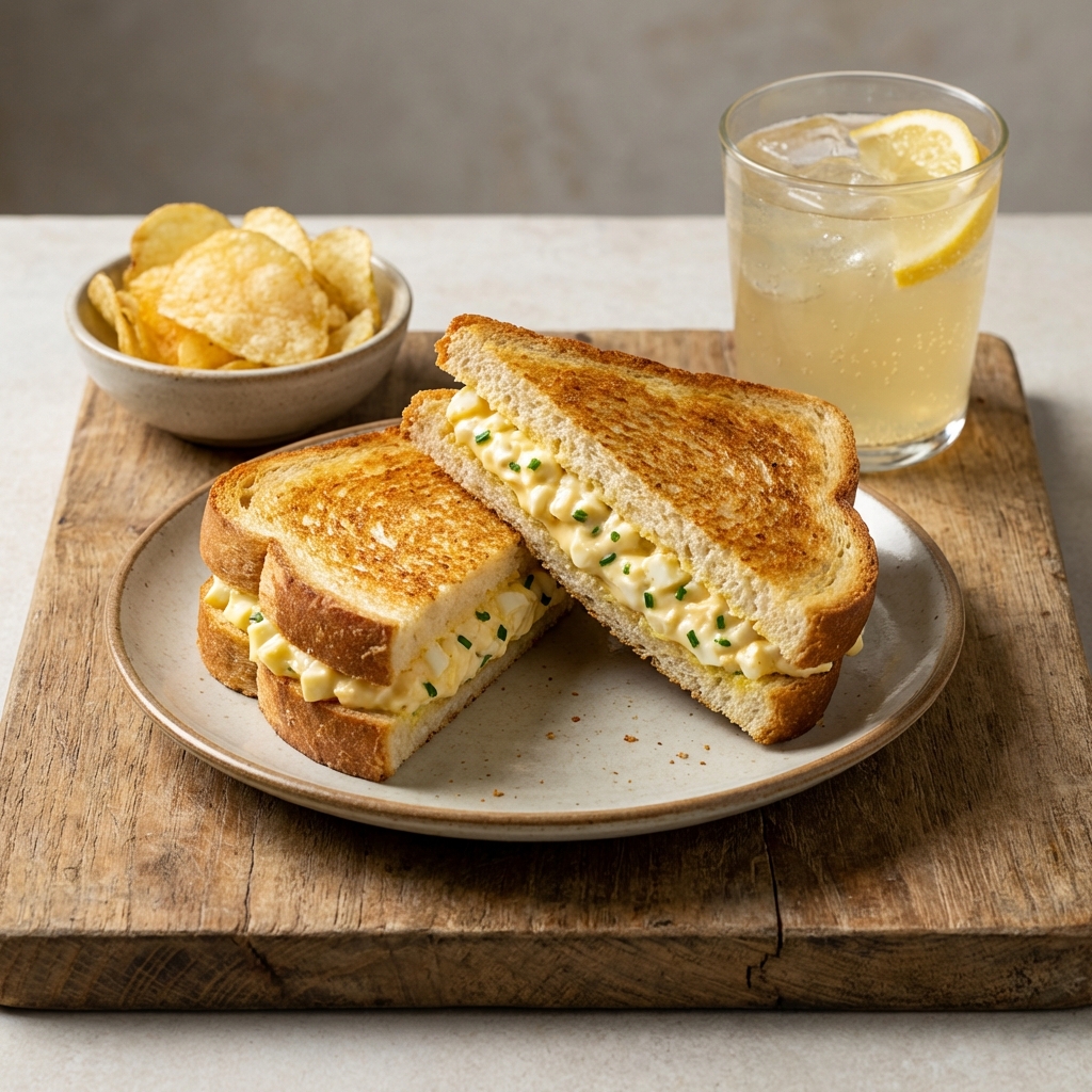 Toasted Egg Mayo Sandwich – All-Day Meal Deals at Dan's Home Food