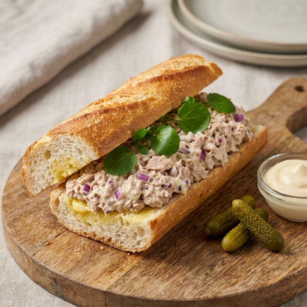 Tuna Mayo Sandwich – Sandwiches at Dan's Home Food