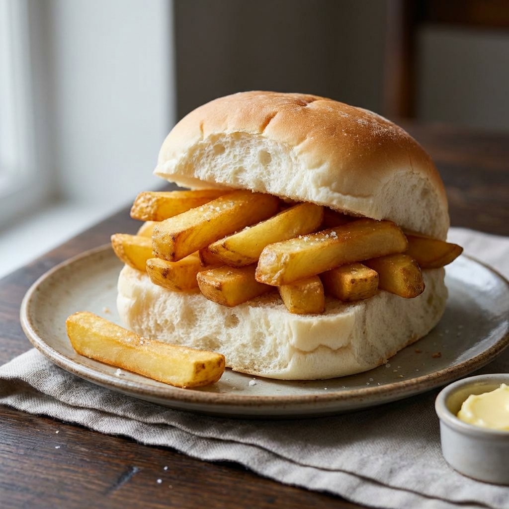 Chip Butty – Sides at Dan's Home Food