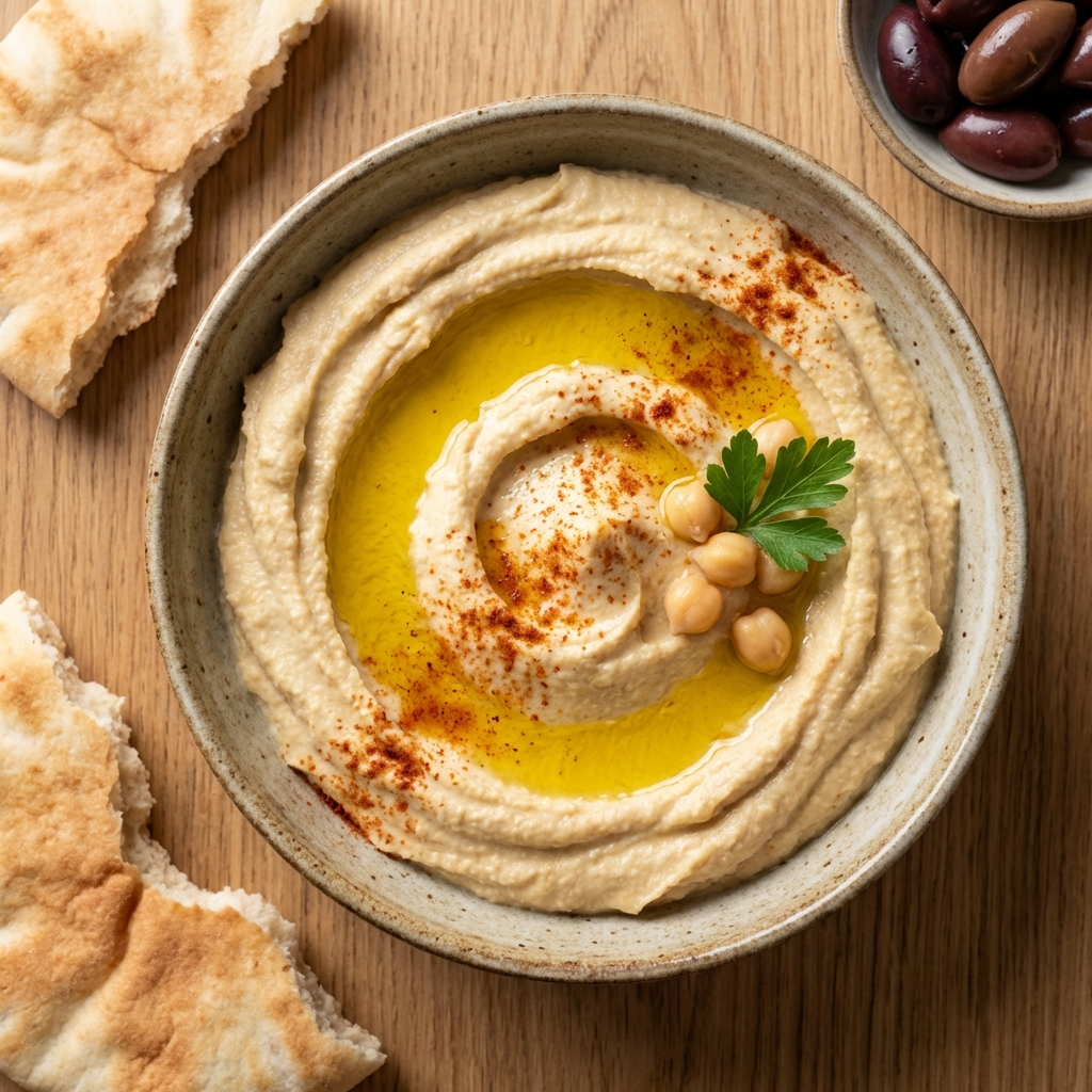 Classic Hummus – Cold Mezze at Levant Grill