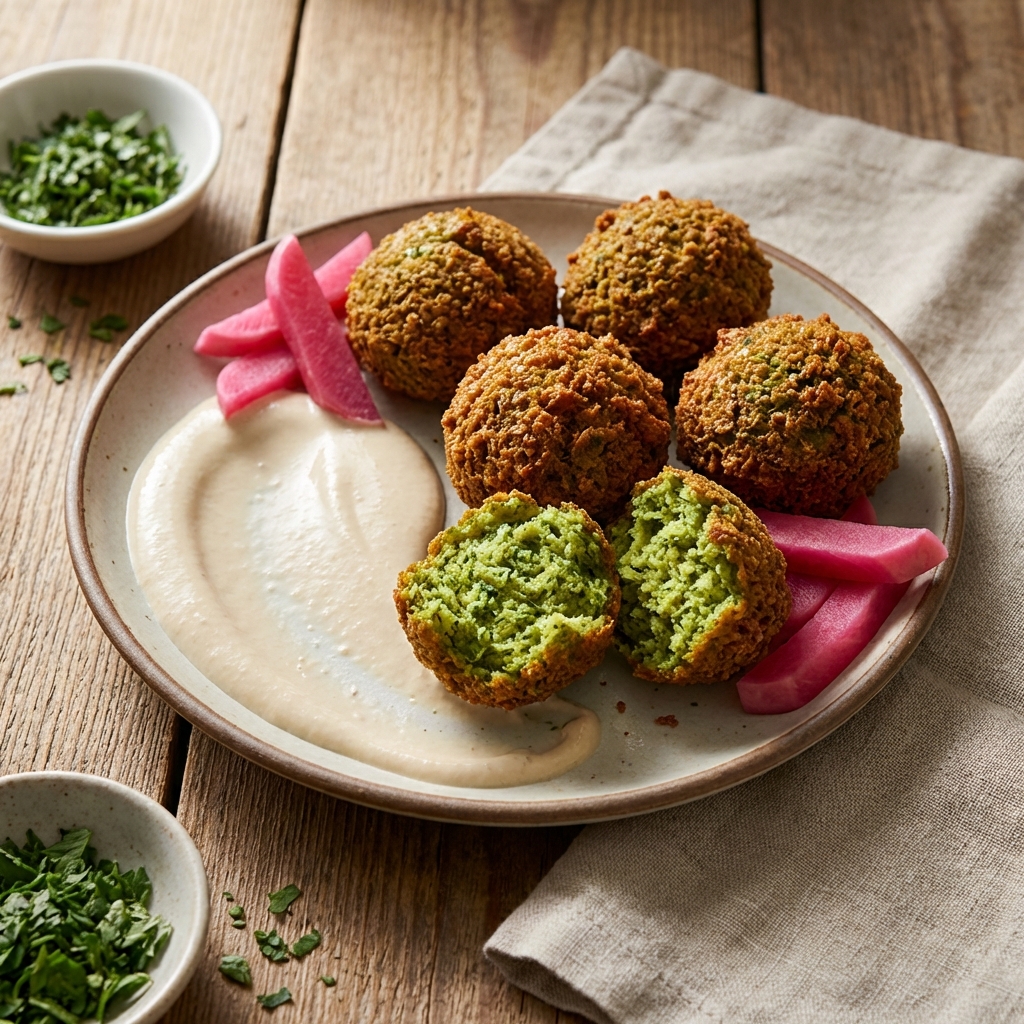 Falafel Plate – Hot Mezze at Levant Grill