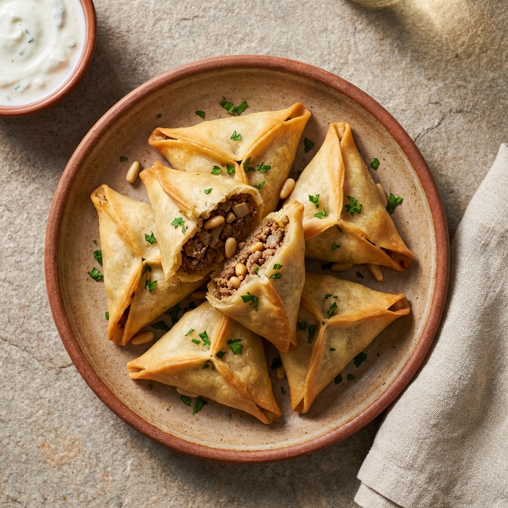 Lamb Sambousek – Hot Mezze at Levant Grill