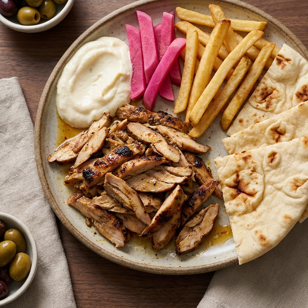 Chicken Shawarma Plate – From the Grill at Levant Grill
