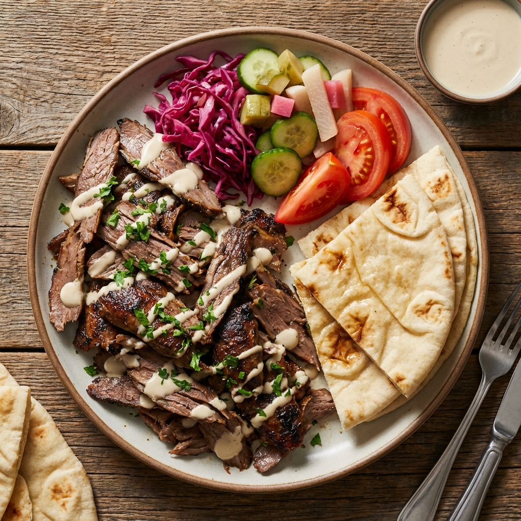 Lamb Shawarma Plate – From the Grill at Levant Grill