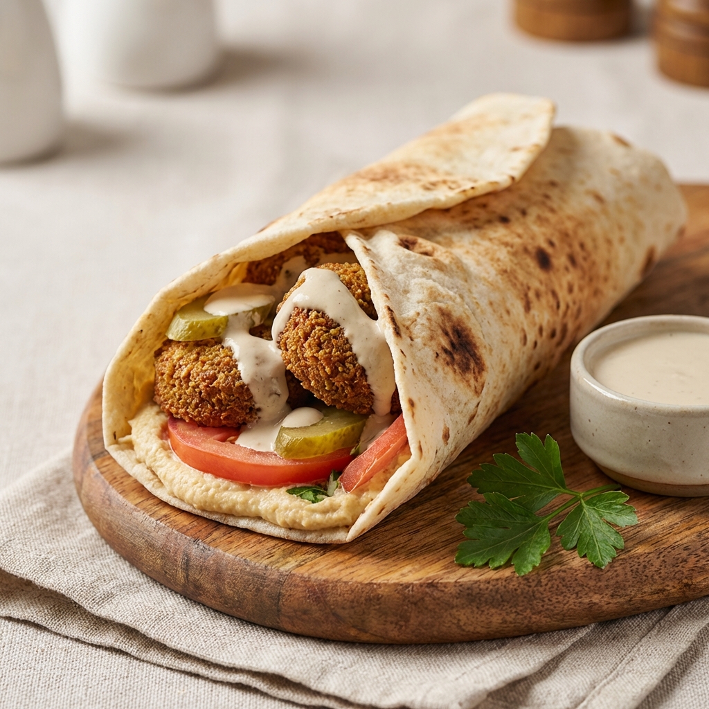 Falafel Wrap – Wraps at Levant Grill