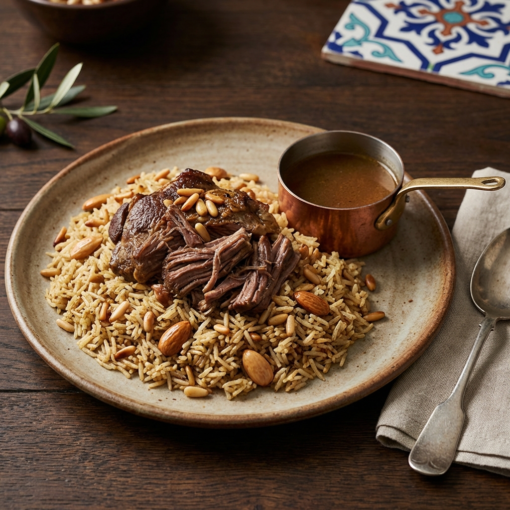 Lamb Ouzi – Mains at Levant Grill