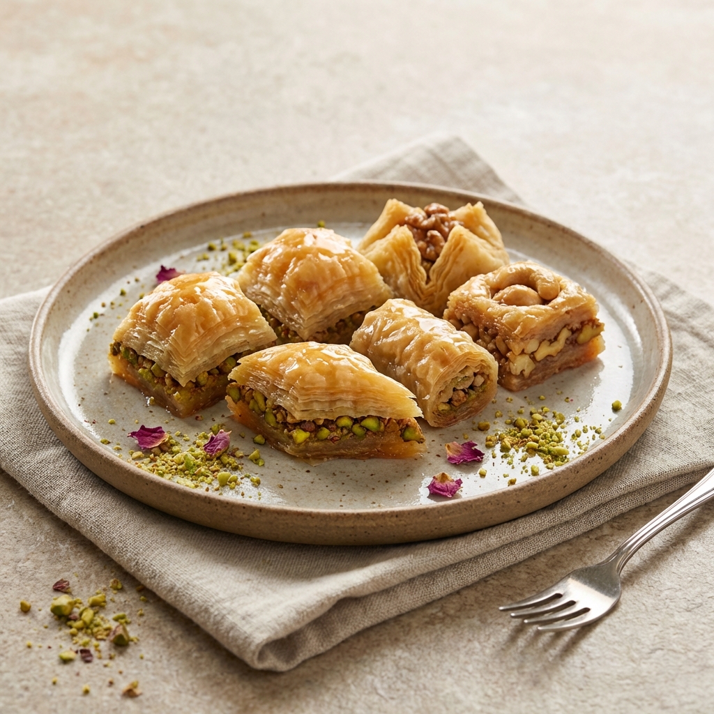 Baklava Assortment – Desserts at Levant Grill