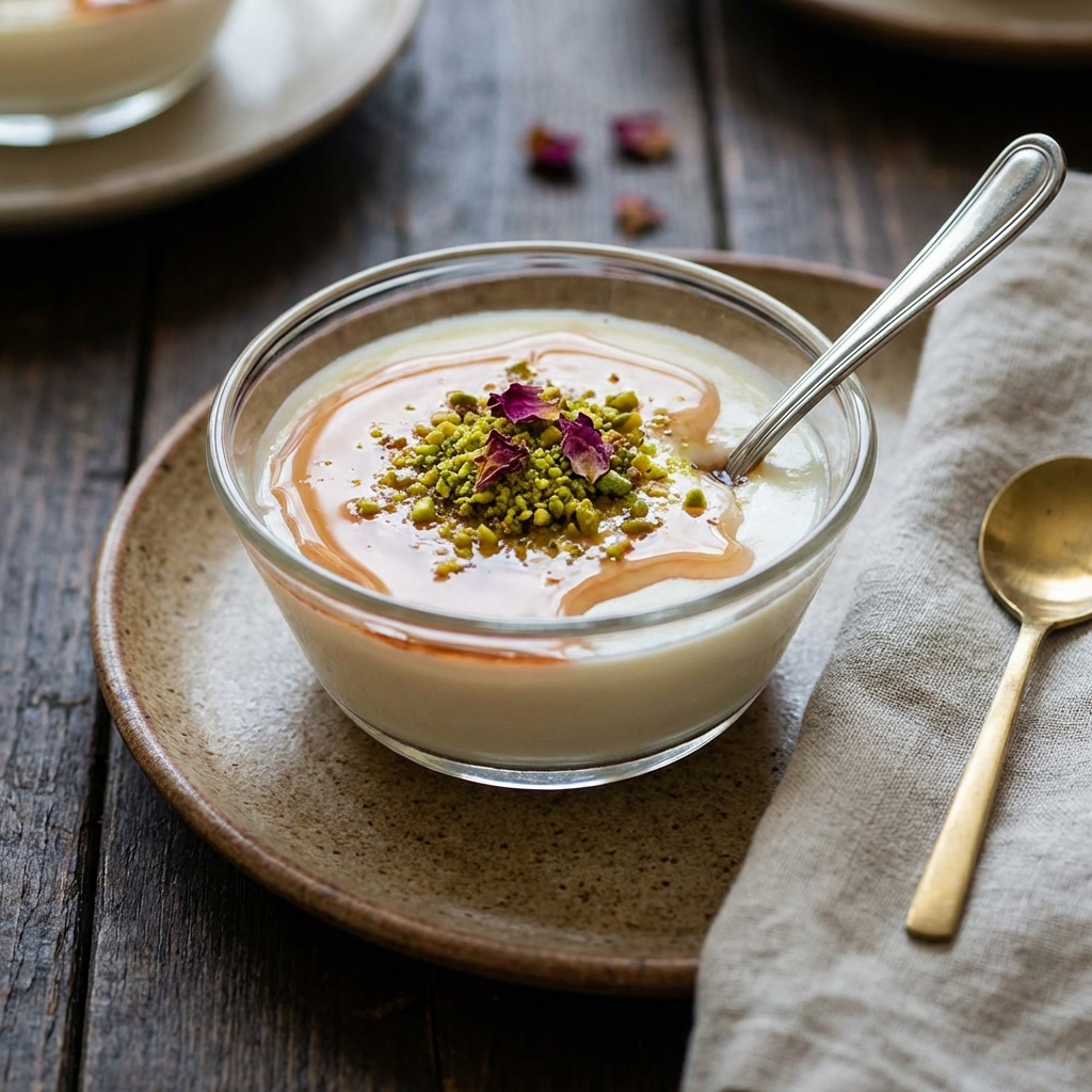 Mhalabiyeh – Desserts at Levant Grill