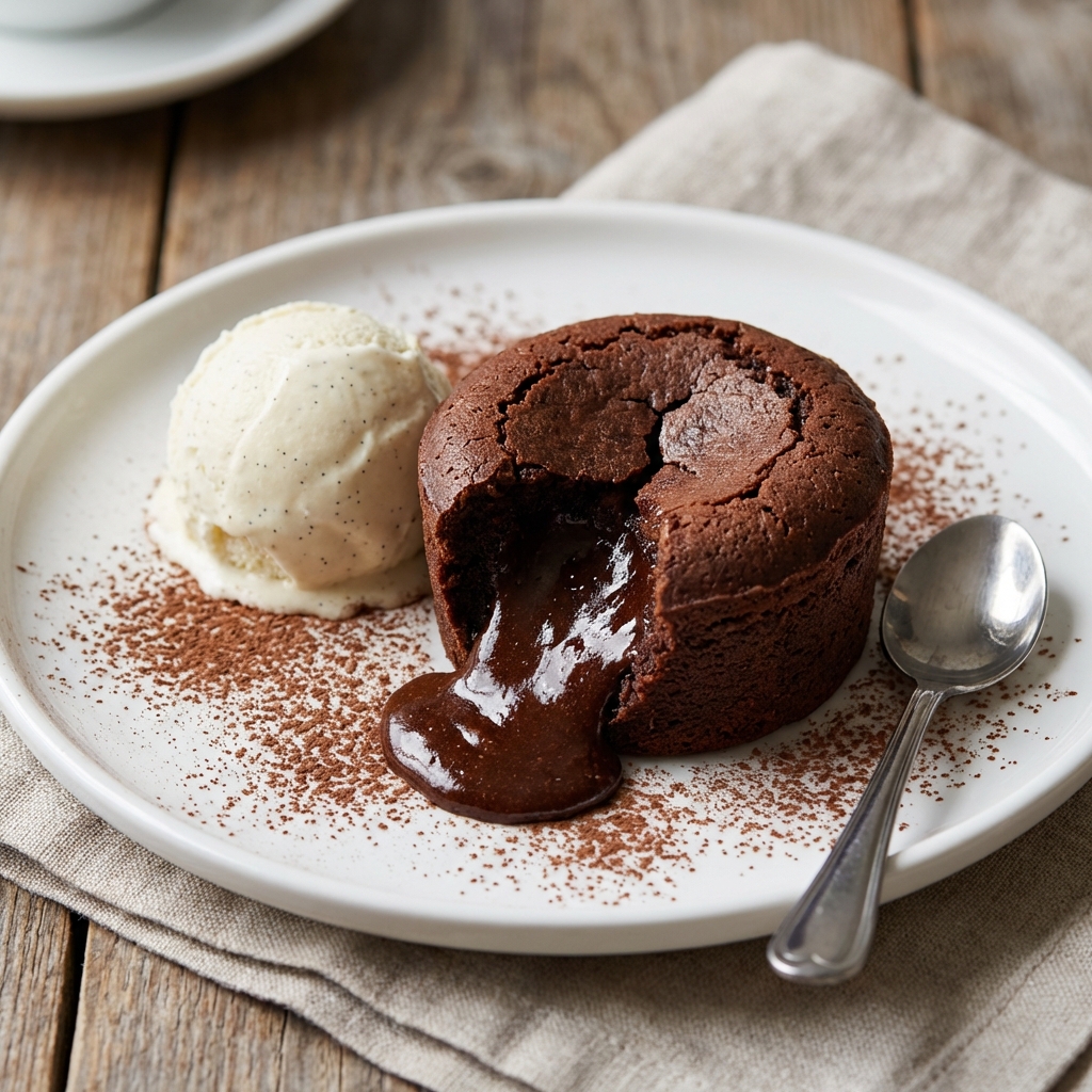 Belgian Chocolate Fondant – Signature Cakes at Sweet Spot Desserts