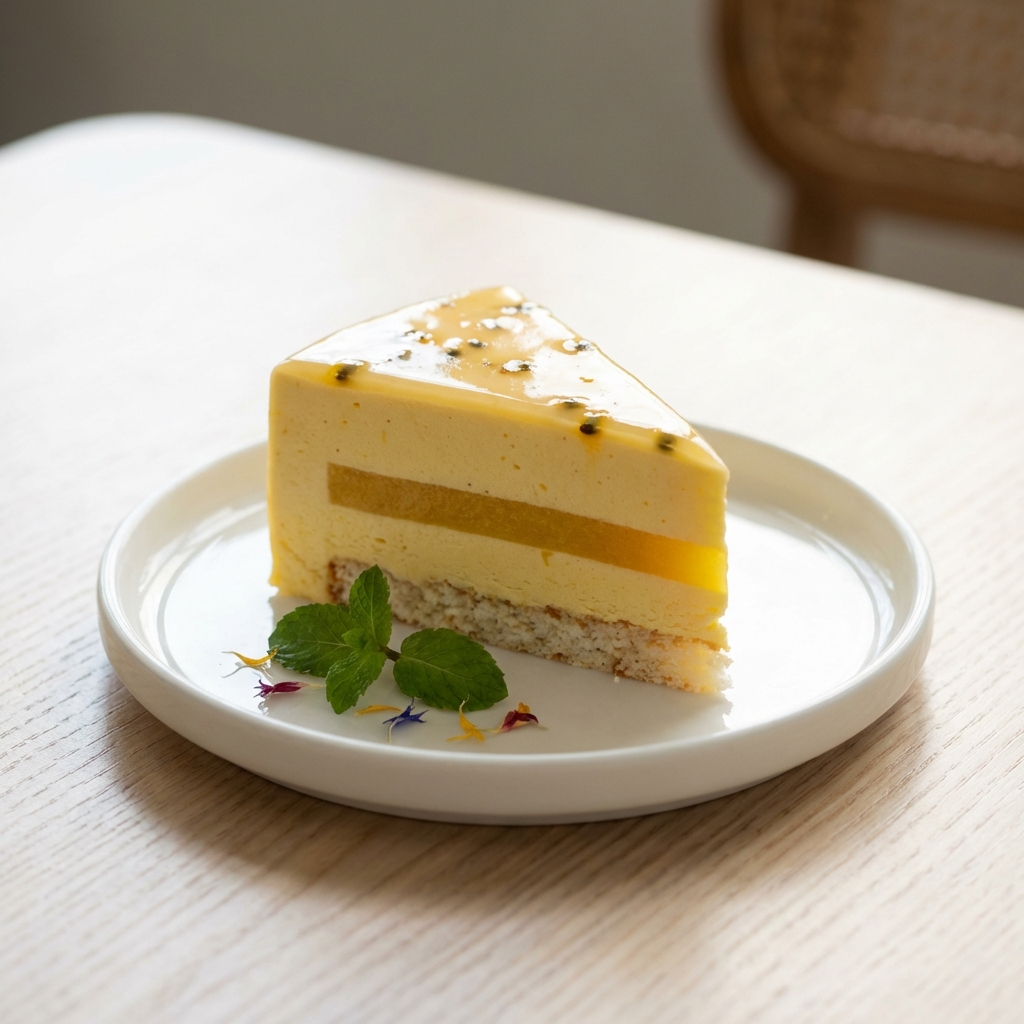 Mango Passion Fruit Mousse – Signature Cakes at Sweet Spot Desserts