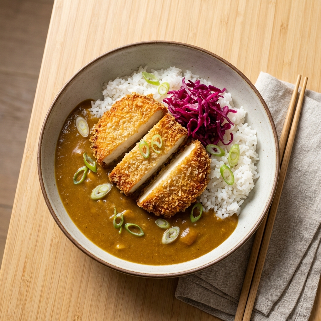 Tofu Katsu Curry Bowl – Rice Bowls at Bao & Bowl