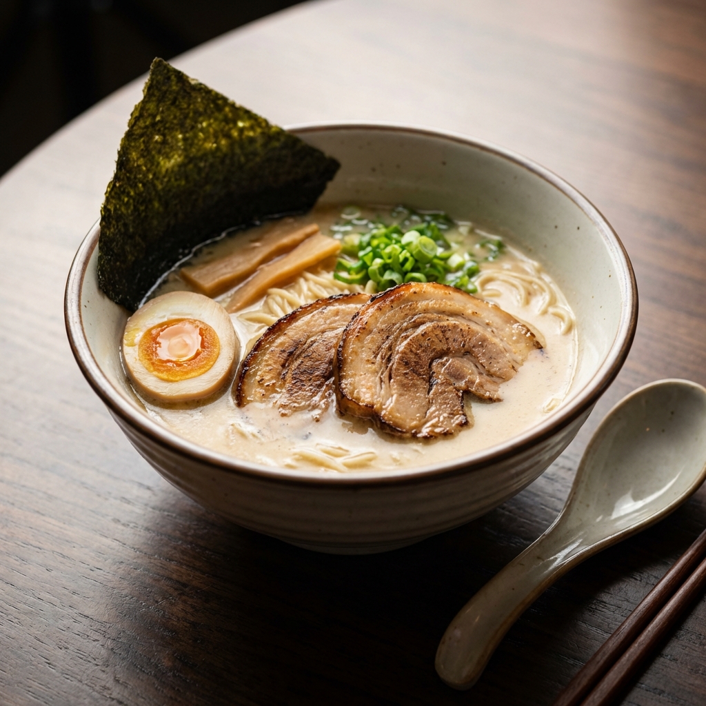 Tonkotsu Ramen – Noodles at Bao & Bowl